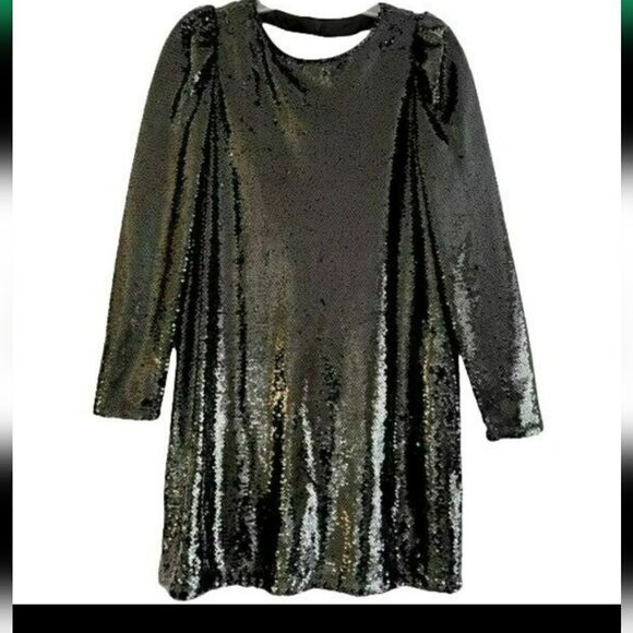 NWT AQUA Sequine dress mini - Picture 1 of 6